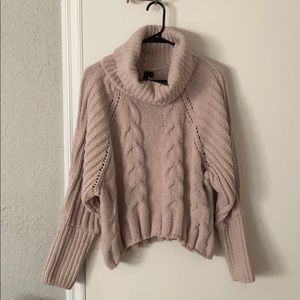Tan/Neutral sweater with turtleneck